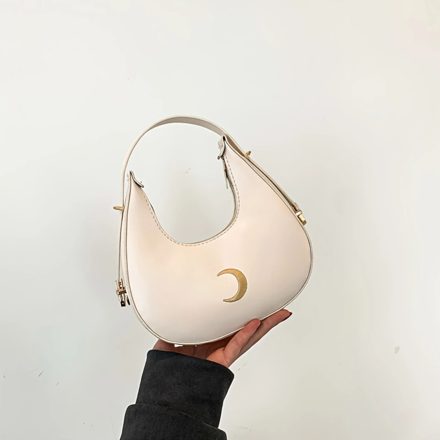 Crescent Bag,  Pattern Handbag,Y2K Shoulder Purse For Women