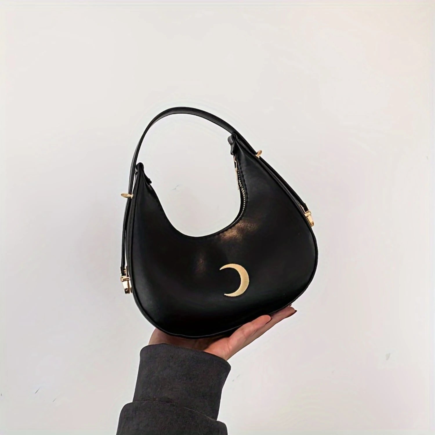 Crescent Bag,  Pattern Handbag,Y2K Shoulder Purse For Women