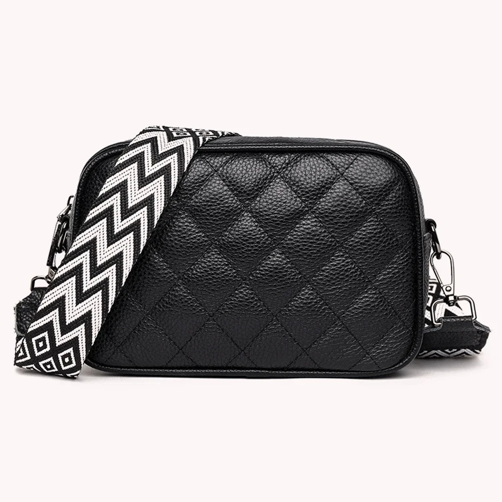 Women Crossbody Bag Genuine Leather Vintage Shoulder Bag Casual Female Satchel