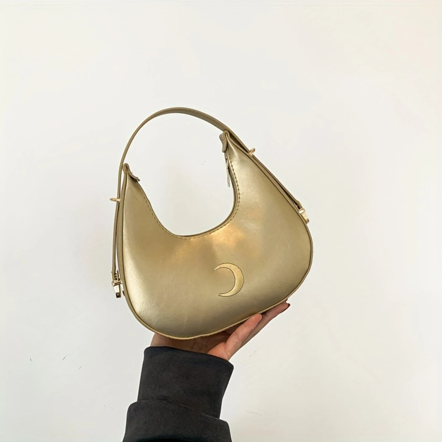 Crescent Bag,  Pattern Handbag,Y2K Shoulder Purse For Women