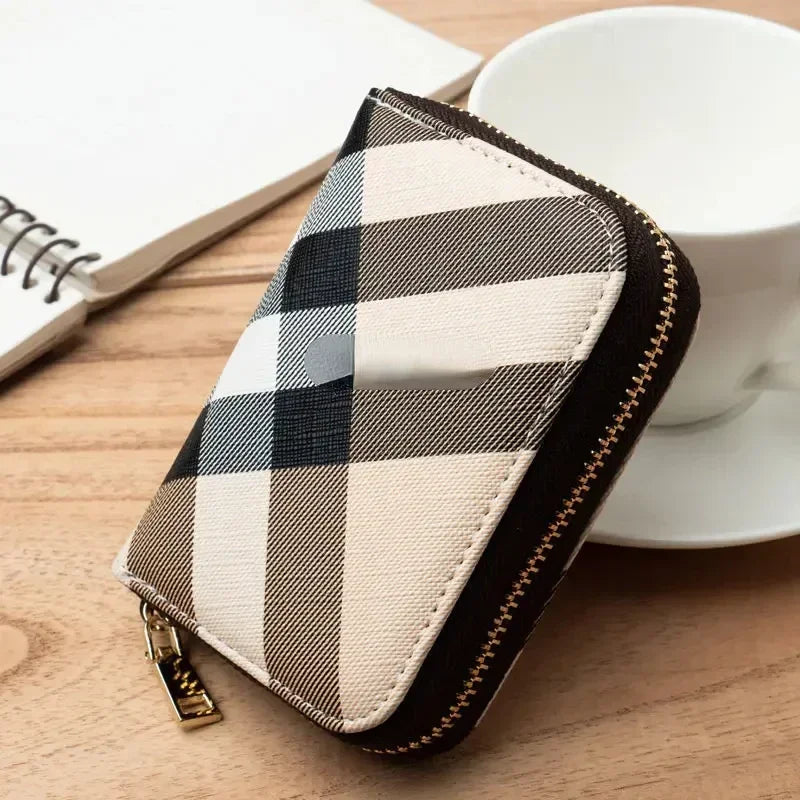 Women Luxury Multi-Function Casual Wallet Multi Card Slot Card Holder Zipper Purse Clutch PU Money Bag Coin Purses Cardholder