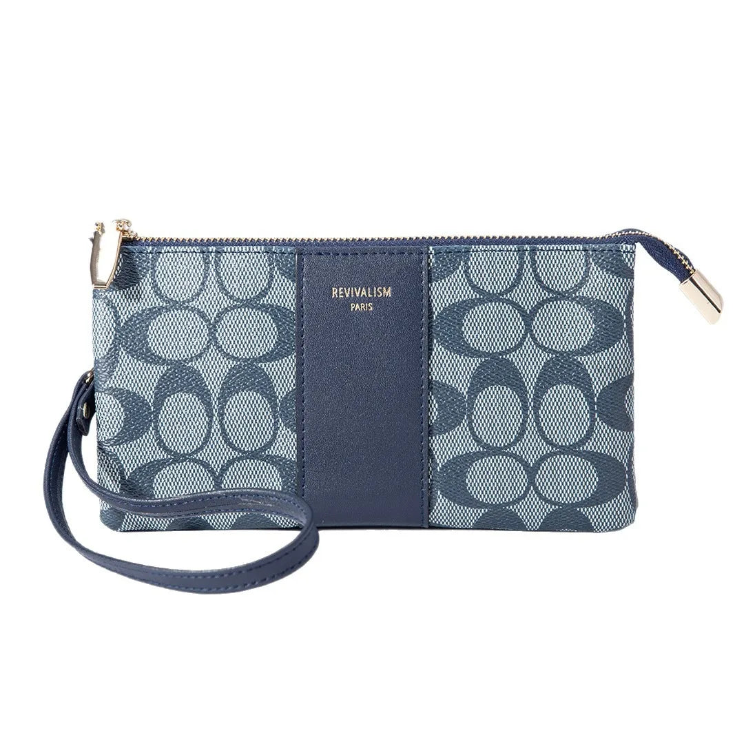 Luxury Design Wallets for Women Multi-Function Card Holder PU Leather 2025 New Corner Zip Wallet Wristlet Bag