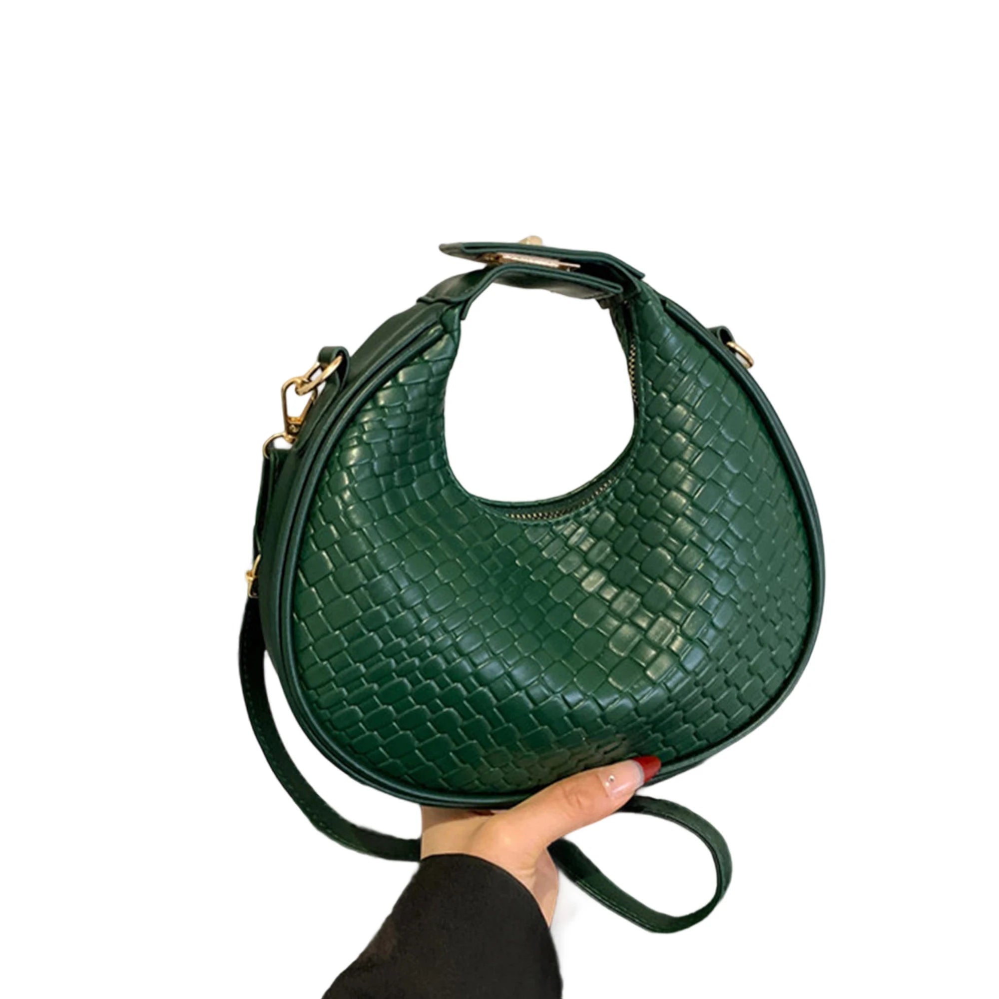 Stylish Shoulder Bag for Women Trendy Adjustable Faux Leather Crossbody Purse with Zipper Closure for Everyday Use and Shopping